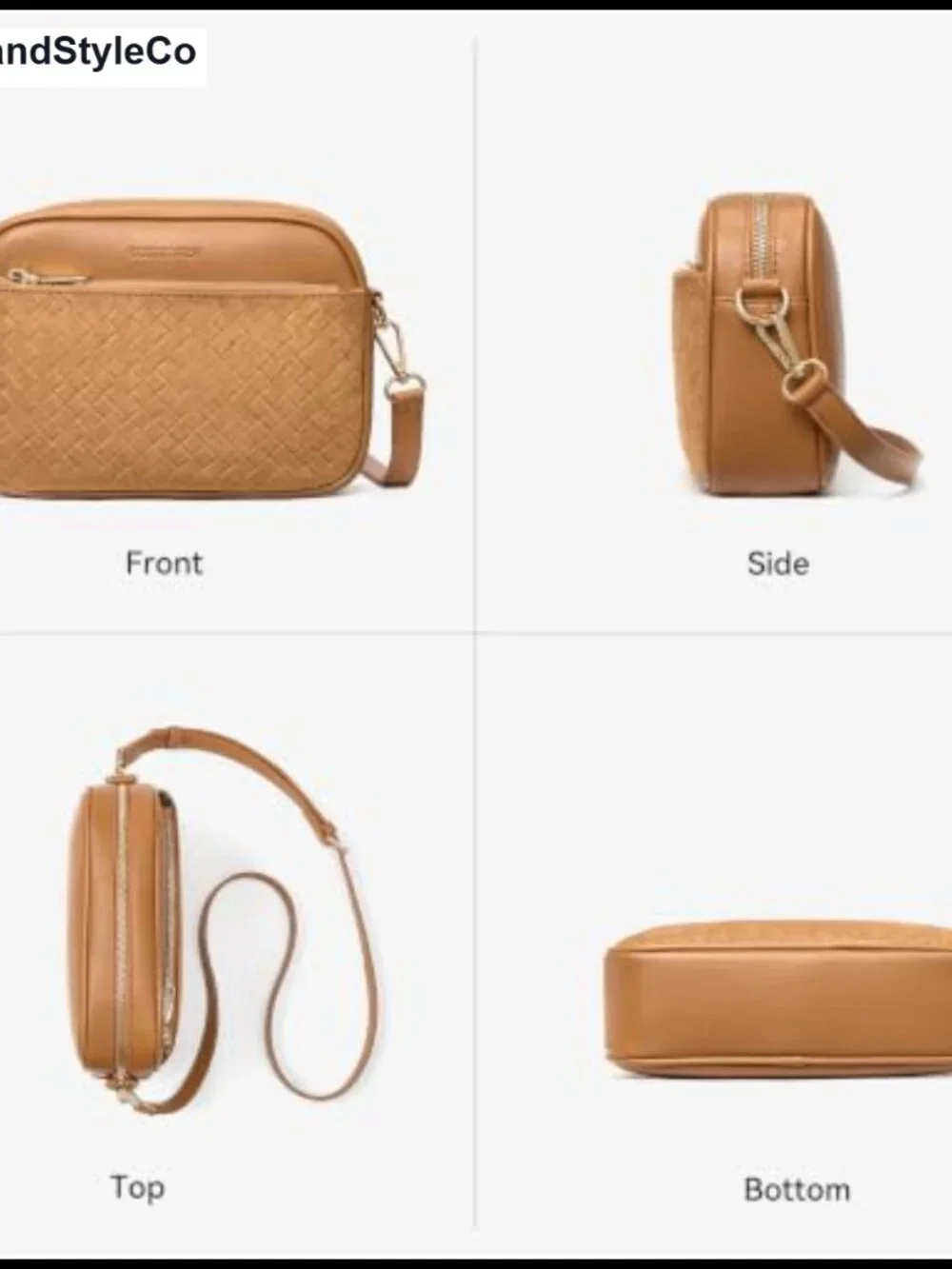 Small Crossbody Bag RFID Vegan Leather Purse Women's Handbag Suede